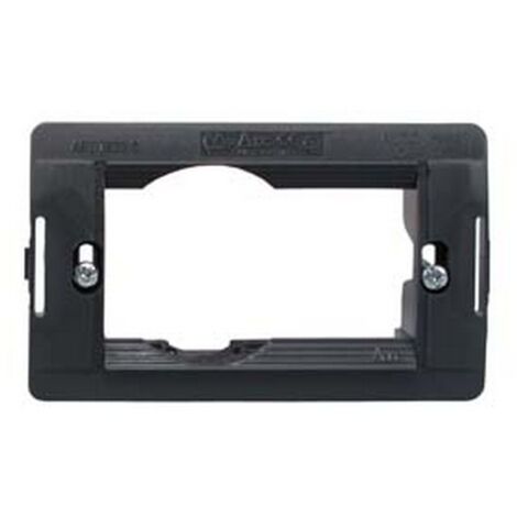 10PZ SUPPORTO PER SCATOLA RETTANGOLARE SCHUKO+1POSTO "ARC" - (7823.S)
