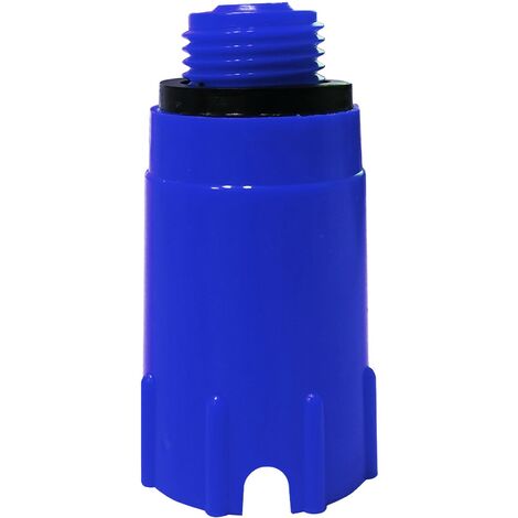 10PZ TAPPO PROVA IMPIANTI BLU