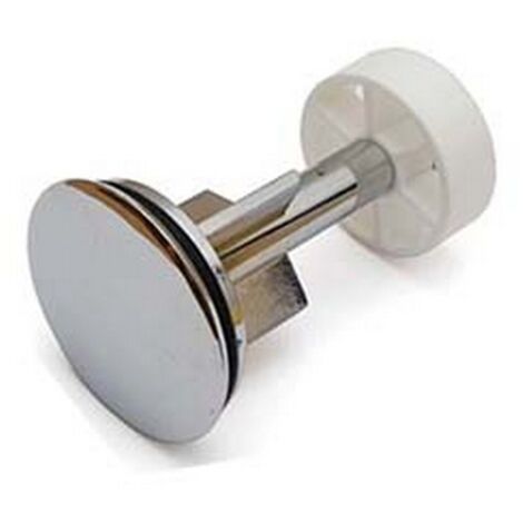 10PZ TAPPO SALTARELLO IN ABS CROMATO PER LAVABO Ø MM.39,5 - 1" 1/4 ø mm.39,5