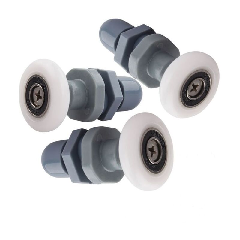 10single Porte de douche coureurs/roues/poulies/guides 23 mm Diamètre