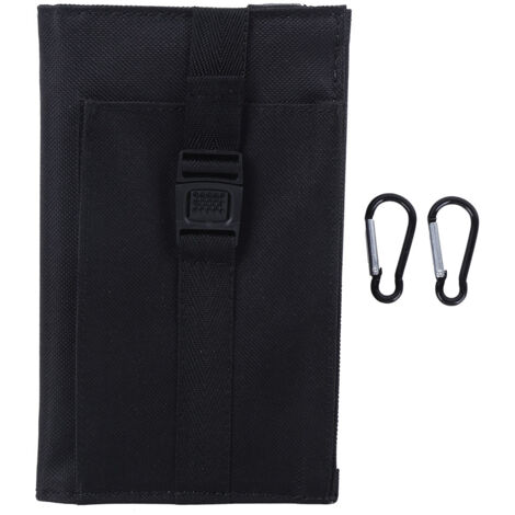 10W 5.5V Portable Solar Panel Folding Charger Board for Outdoor Travel Camping Black
