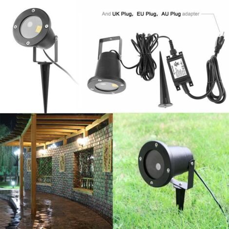 10W étanche Laser pelouse lumière du projecteur Rouge Vert Déménagement éclairage Path pour extérieure Jardin Jardin Patio scène ave