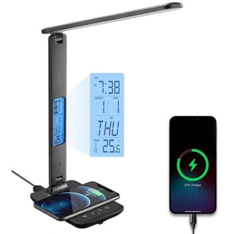 Image of 10W Folding Wireless Charging Desk Lamp&hellip;