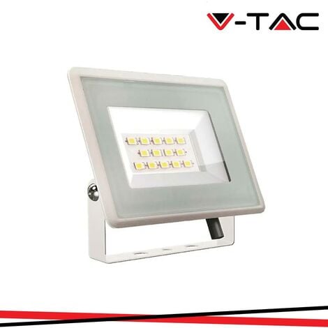 V-TAC PROIETTOREFARO FARETTO LED SMD 10W 20W 30W 50W 100W ULTRA SLIM IP65  BIANCO