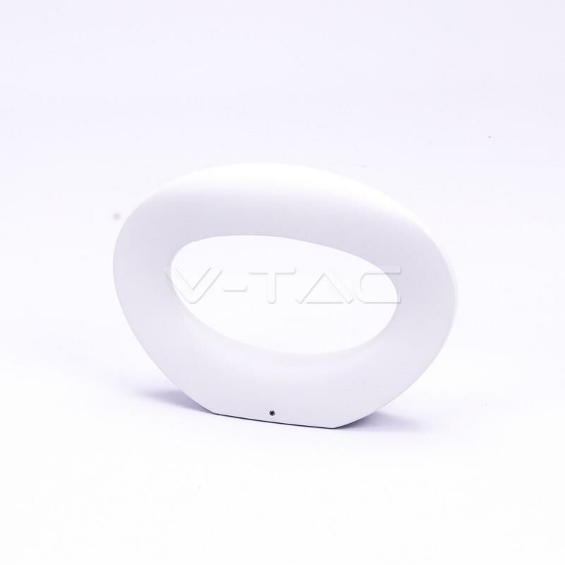 10W led wall light corpo bianco 4000K