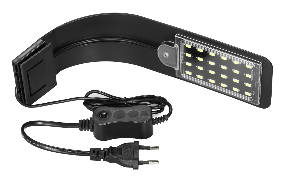 Asupermall - 10W Lumiere D'Aquarium Led, Noir