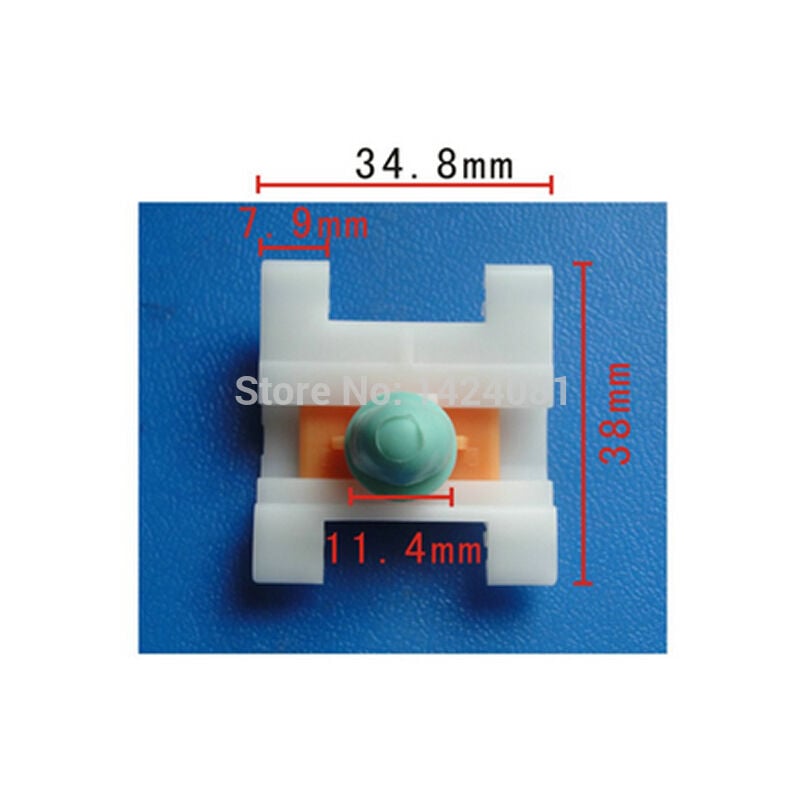 10x / 100x Nylon für Tür Fender Viertel Panel Moulding Clip Halter-befestiger 3A0-853-575 3A0853575,10x | 04537365723757