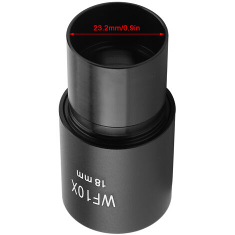 10x 23,2 mm Weitfeldokular für biologische Mikroskope DM-WF001