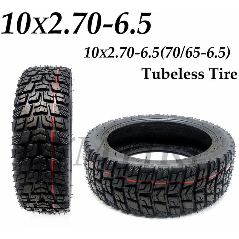 10x 2,75-6,5 Reifen 10X 2,70-6,5 Universal 70/65-6,5 Off-road Tubeless Reifen für Elektrische roller 10 Zoll Vorne und Hinten Rad Teile | 04537371726254