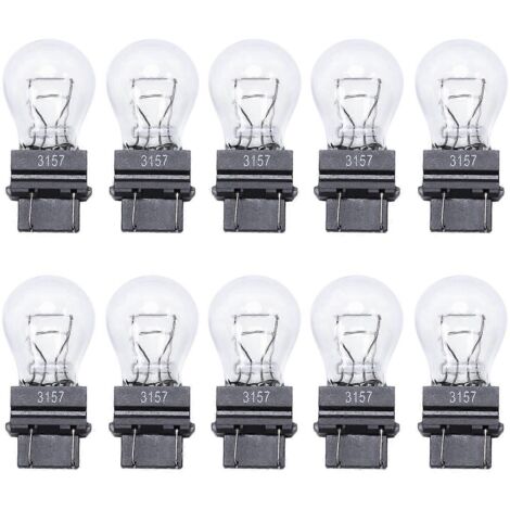 10x 3157 Bright Light Bulbs Tail Brake Backup Reverse S8 Signal Lamp--