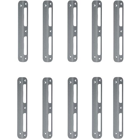 10x ABUS Winkelschließblech WSB170 170x20mm links/rechts f. Wohnungs Zimmertüren