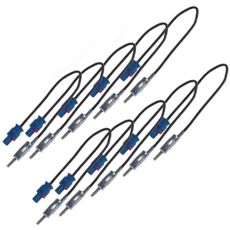 10x Adaptateurs pour Antenne - Fakra Male vers Din - ANT607 - 14P235
