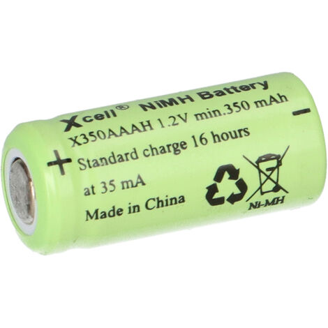 10x Akku 1/2AAA 1,2V / 350mAh X1/2AAA