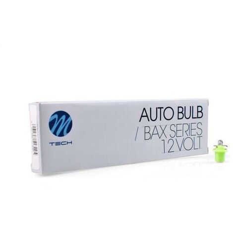 10x Ampoule B8.5d 2w Culot Noir 12v - ArmTech