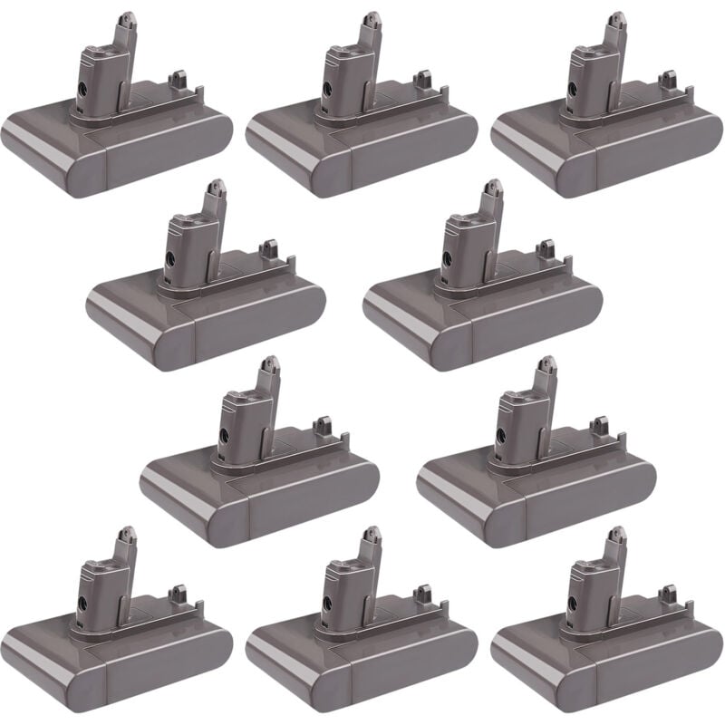 Powerwings - 10X Batterie pour Dyson DC31 Animal DC34 Animal DC34 DC35 Type b , 22,2V 2500mAh ,Dyson 17083-3009, 17083-3511, 17083-5010, 202932-02,