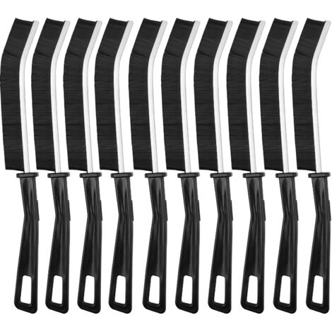 10x Brosse Nettoyage Salle de Bain, Joint Carrelage, Brosses de Nettoyage de Crevasses à Poils Durs, pour Groove Gap et Saleté Rainure a Rouille dans Salle,Cuisine,Toilettes