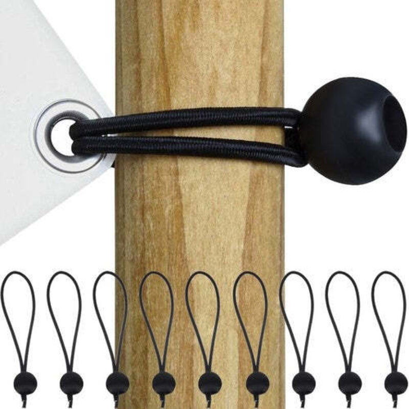 Northix Satz Gummis Mit Einem Ball Fur Die Plane - 10 Stk 787062