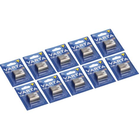 10x CR-P2 CRP2 Foto-Batterie Lithium 6V VARTA Profi