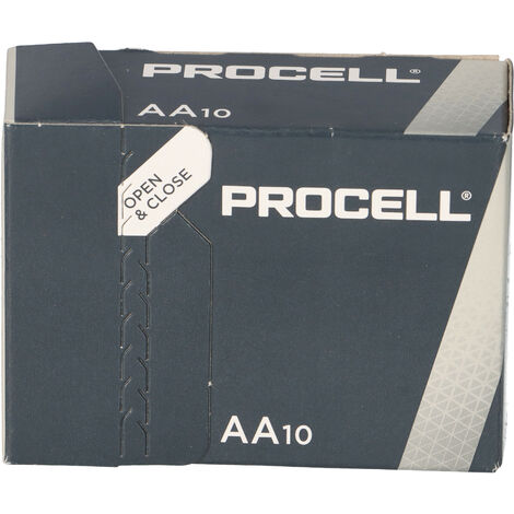 10x Duracell Procell MN1500 Mignon AA LR6 Batterie