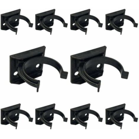 10x Einschraubclips für Sockel, Möbel, Rohre, Beine, Küche, Bad, Basis