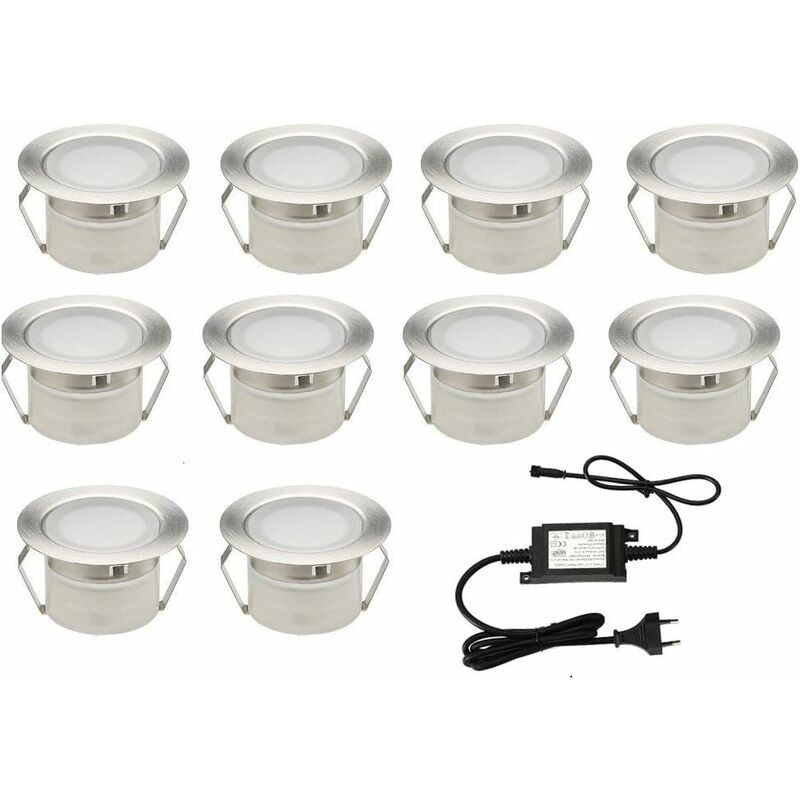 Shyf - 10x faretto led per plafoniera interrata