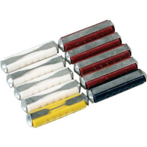 10x Fusibles cylindriques assortis x10