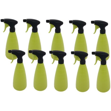 10x Handsprüher Sprühflasche 785ml grün Pumpflasche Wassersprüher Zerstäuber