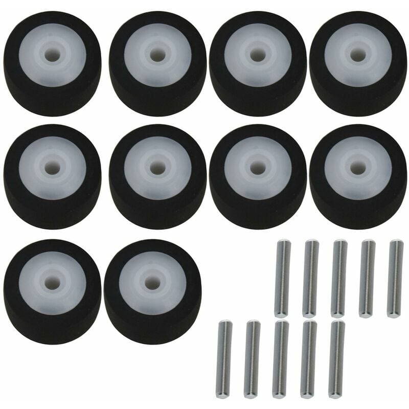 10x Magnétophone à roue de roulement de courroie Rouleau de pincement avec essieu 13x6x2mm | 07007910197649 10x Magnétophone à roue de roulement de courroie Rouleau de pincement avec essieu 13x6x2mm | 07007910197649