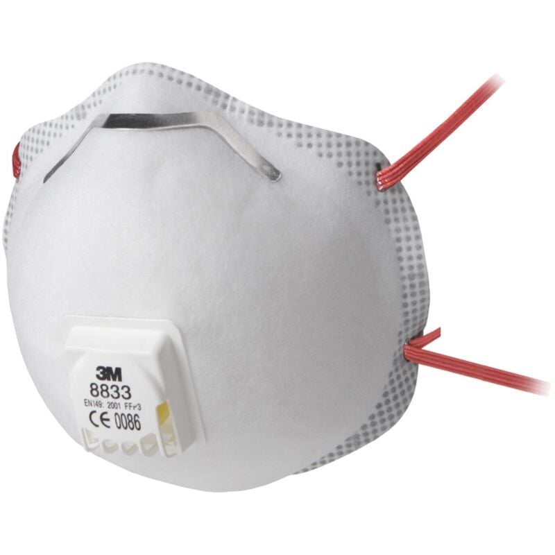 3M - Masque anti-poussière 8833P10