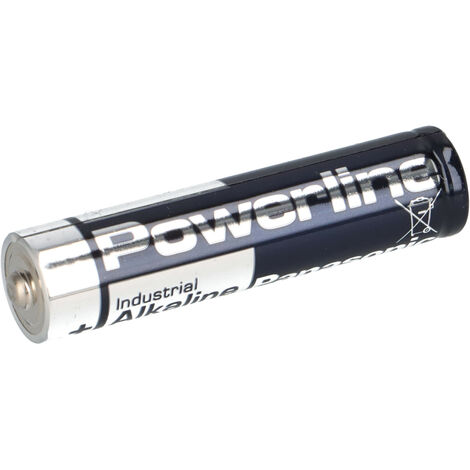 10x MICRO AAA LR03 MN2400 Batterie PANASONIC POWERLINE INDUSTRIAL 1383mAh