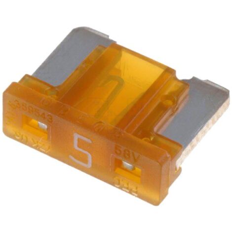 10x Mini Fusible 5A MINIVAL Discret