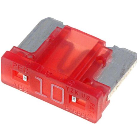 10x Mini Fusibles 10A MINIVAL Discret