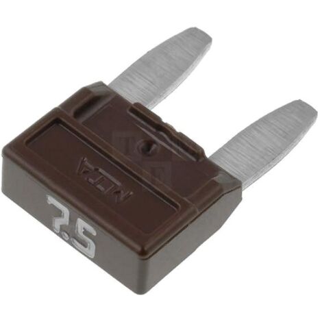 10x Mini Fusibles 7.5A 11.9mm MINIVAL