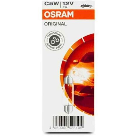 10x Osram LAMPE AUTO 6418 5 W 12V