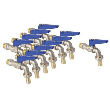 10x Robinet d’arrosage Viva DN15 (1/2") + 1x gratuit