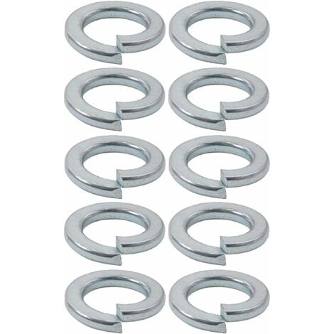 10x Rondelle grower élastique pour vis à tête cylindrique en acier zingué DIN 7980 Universel Vis Boulon Etanchéité Fixation Quincaillerie Ressort, M16