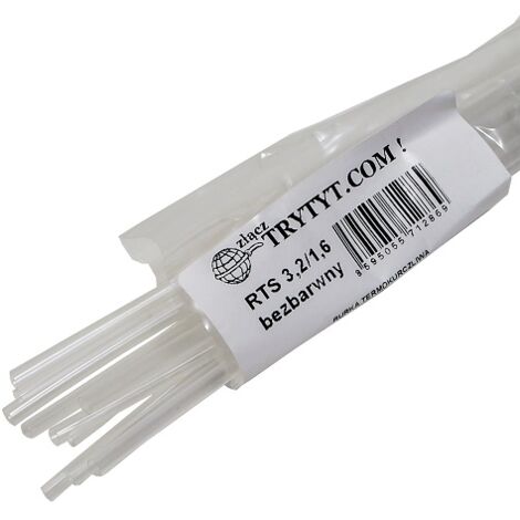 10x Schrumpfschlauch RTS 3,2/1,6, farblos