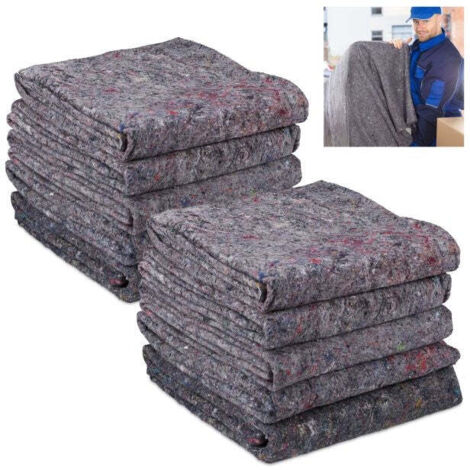 10x set of packing blankets