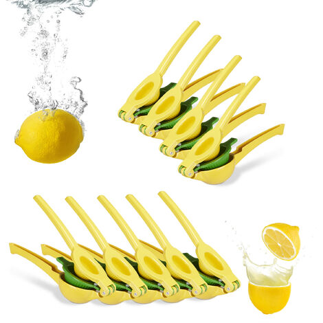 premi lime spremi agrumi trendy cm 7,5 in alluminio con inserto in gomma -  SVANERA - Idee regalo