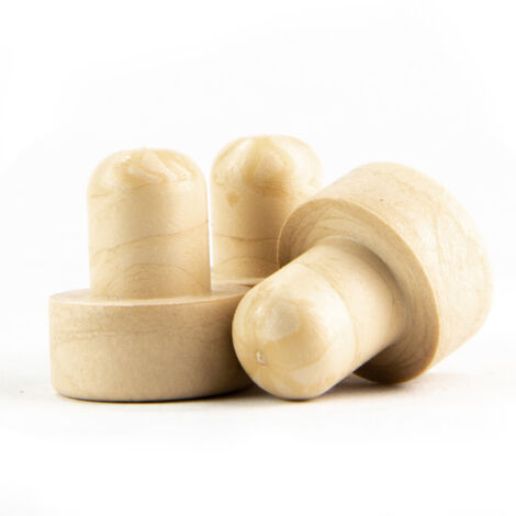 10x TAPPO PER BOTTIGLIE IN SUGHERO SINTETICO A FUNGO