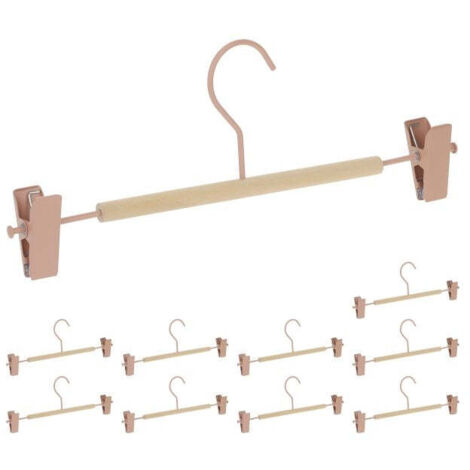 10x trouser hanger set