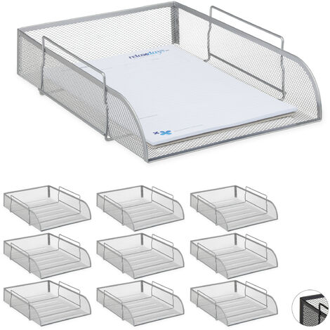 VASCHETTA PORTADOCUMENTI IMPILABILE 6 Pezzi , Vassoi , Documenti, Ufficio  EUR 13,50 - PicClick IT