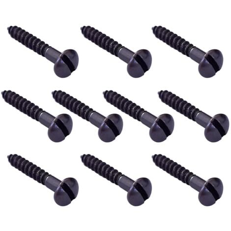 10x vis bronze vintage M3 x 20mm rustique antique meuble ancien bois 3mm porte table chaise armoire restauration