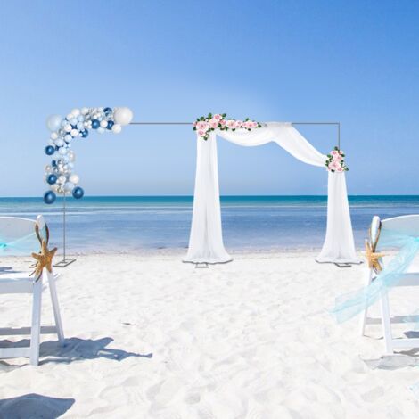 10x20ft Backdrop Stand Wedding Party Backdrop Stand Pipe Kit Curtain Frame