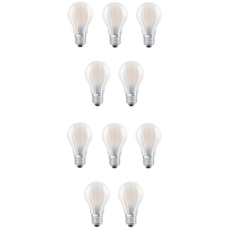 10xBellalux Lampadina LED E27 CLA 8W Cool White 4000K