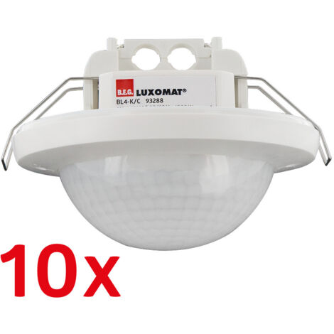 10xBL4-FP détecteur de mouvement pour applications intérieures faux plafond LUXOMAT 93247