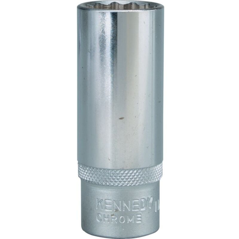 Pro 7/16 a/f Deep Socket 3/8 Square Drive - Kennedy