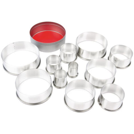 11 Emporte-Pièce Ronds de Ø 2 à 8.6 cm - Vogue