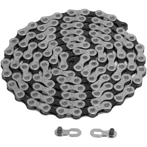 11-Gang-Fahrradkette aus legiertem Stahl mit 116 Gliedern für Mountainbikes und Rennräder