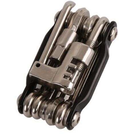 11-in-1-Fahrrad-Multitool / Kompaktes, leichtes Fahrrad-Multitool / Fahrradreparaturset aus Edelstahl / Fahrradwerkzeuge für Mountainbikes und Rennräder